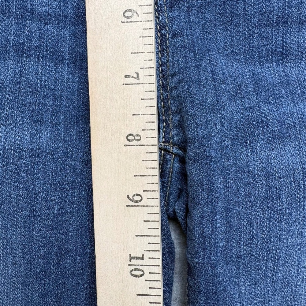 Liverpool Los Angeles The Crop Jeans Womens 0/25 Blue Raw‎ Hem Stretch Denim - Picture 6 of 13